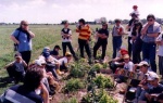 Los padres compartieron una jornada de actividad.