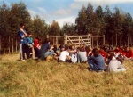 En grupo, preparamos el estudio de suelo y pasturas.